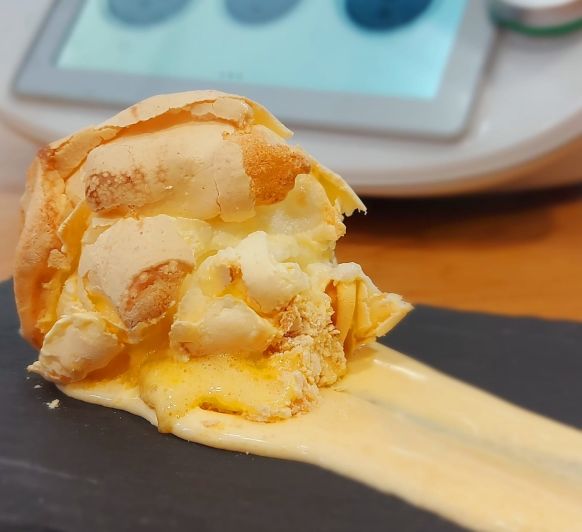 Huevos Dorados (Postre fácil y rico con solo 2 ingredientes) en Thermomix® Tm6 España