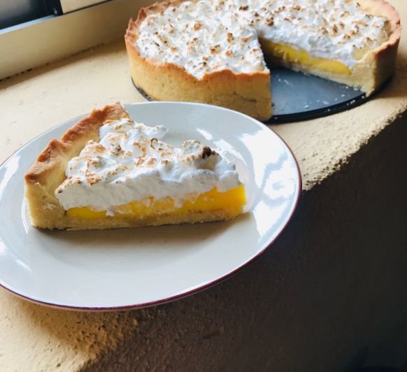 Tarta de limón y merengue (Lemon Pie) en Thermomix® Badajoz