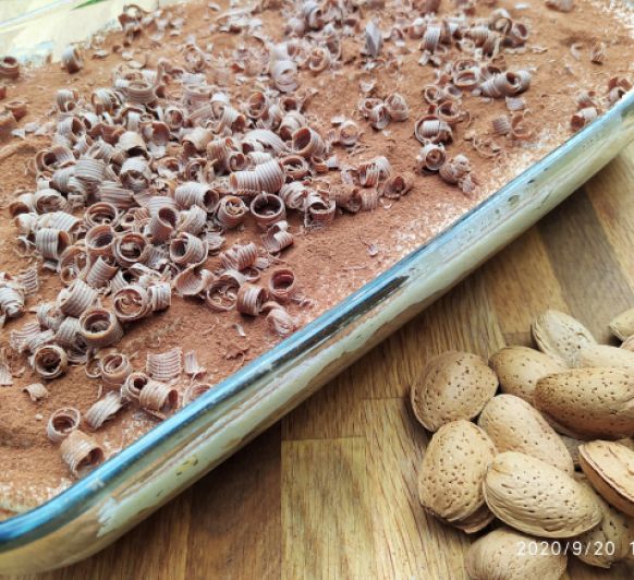 Tiramisú de chocolate. Thermomix® Badajoz