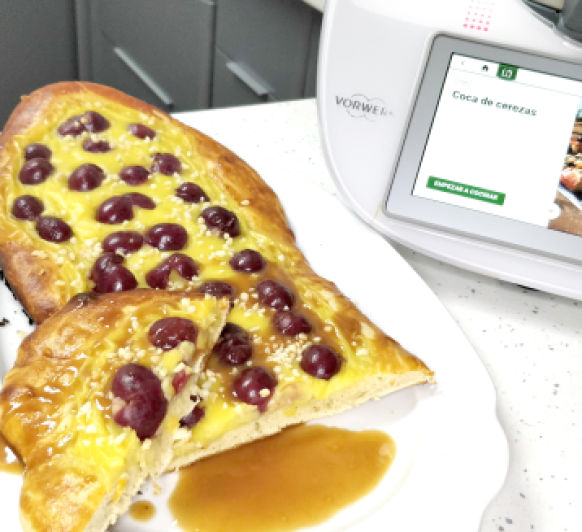 Coca de Cerezas CON Thermomix® - DON BENITO - BADAJOZ