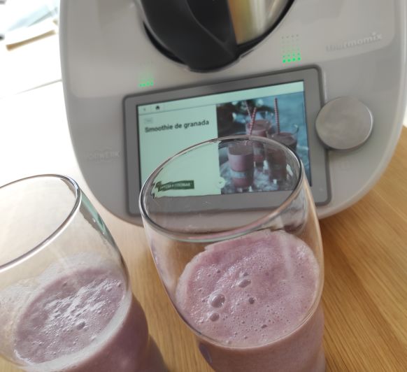 Smoothie de Granada en Thermomix® , Badajoz, Merida y Calamonte