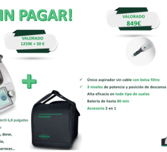 ¡2X1 Thermomix® Y KOBOLD ® SIN PAGAR!