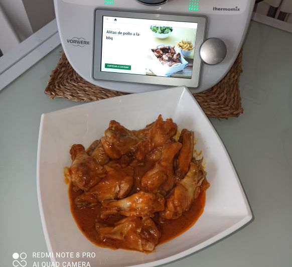 Alitas de pollo a mi manera Thermomix® Zafra